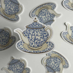 Tea Drunk - Vinyl Sticker