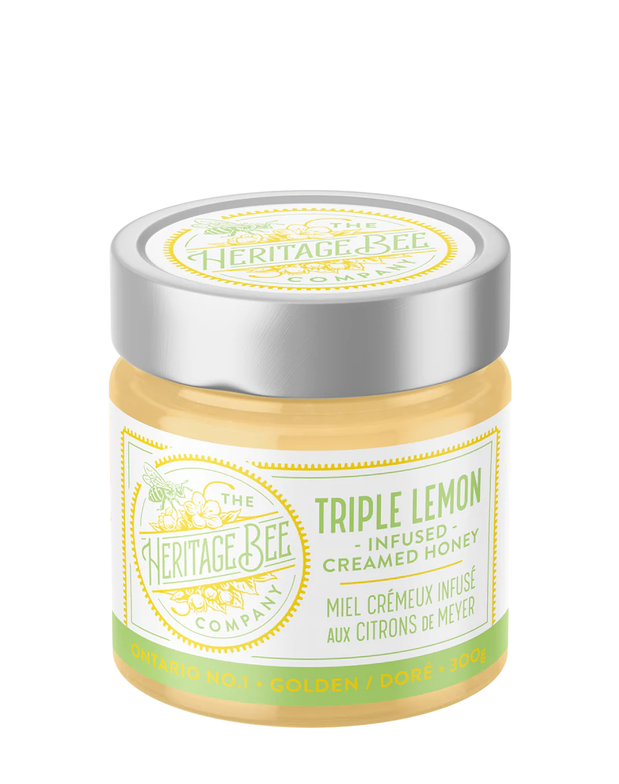 Triple Lemon Creamed Honey