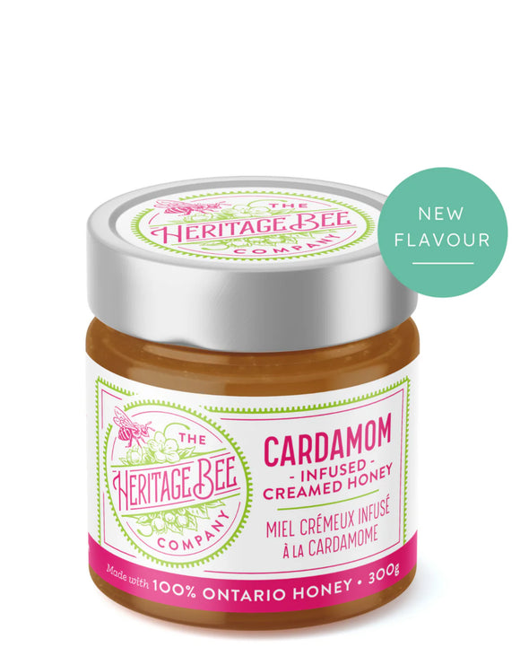 Cardamom Creamed Honey