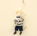 FELT MOUSE ORNAMENT - HOCKEY HAL