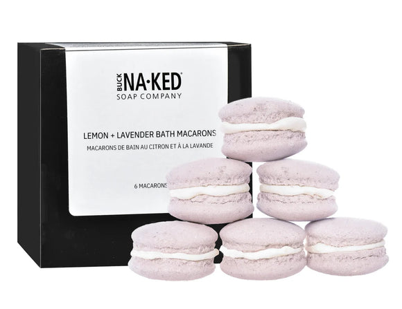 Lemon & Lavender Bath Macaroons