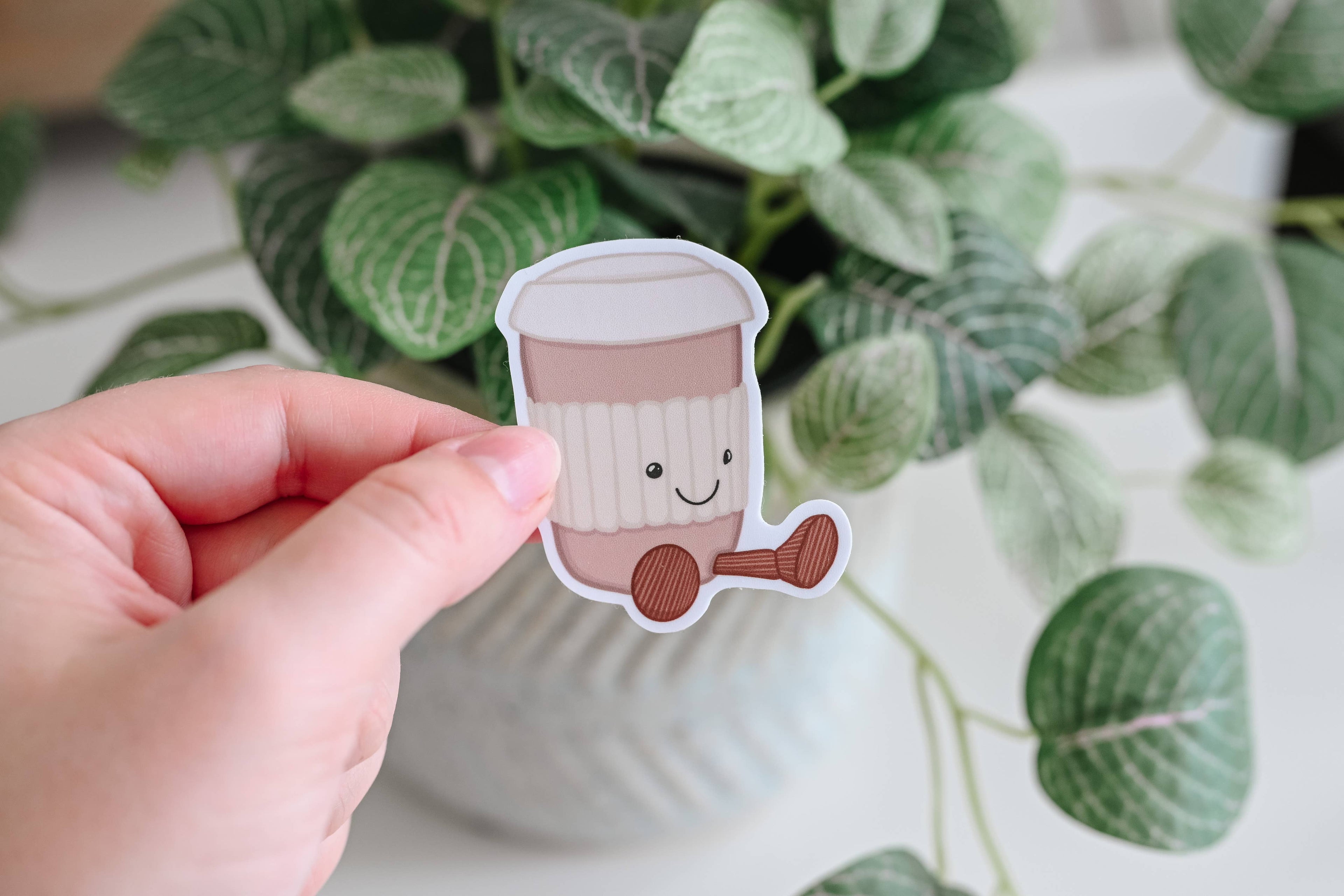 Latte Jellycat Sticker