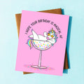 Magical AF Birthday - Unicorn Card