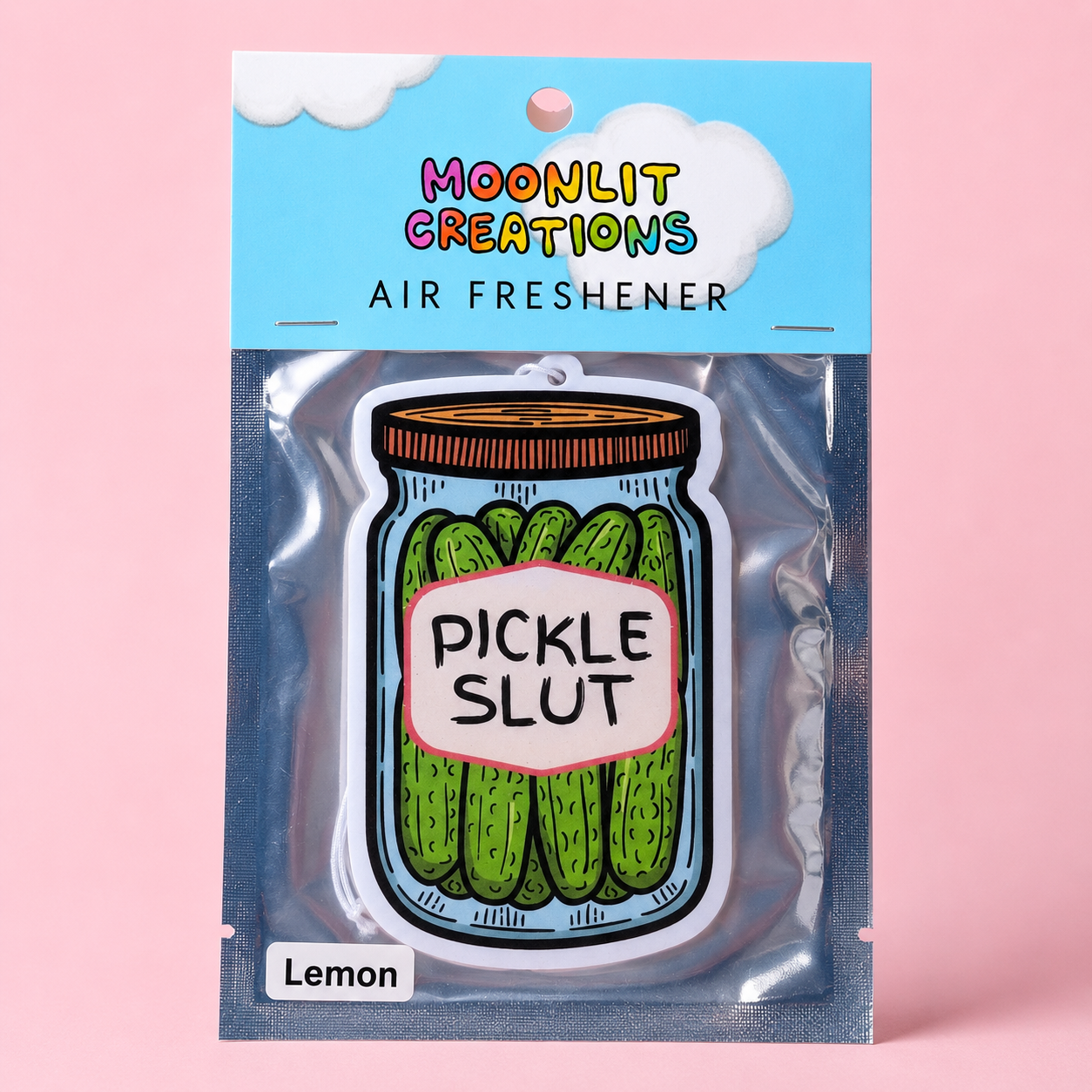 Pickle Slut Air Freshener - Lemon Scent