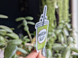 Matcha slut vinyl sticker, coffee shop merch