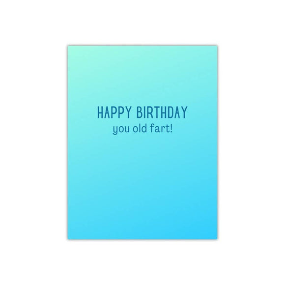 Happy Birthday you old fart