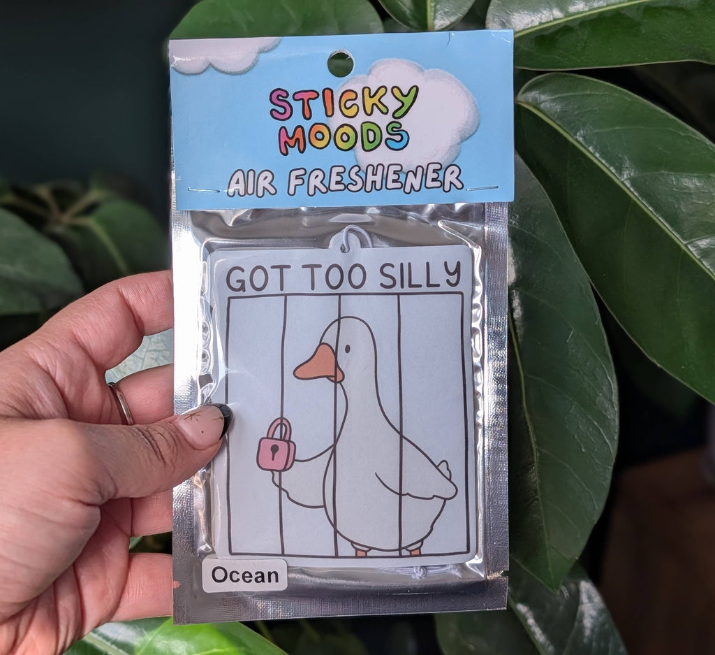 Got Too Silly Funny Goose Car Air Freshener