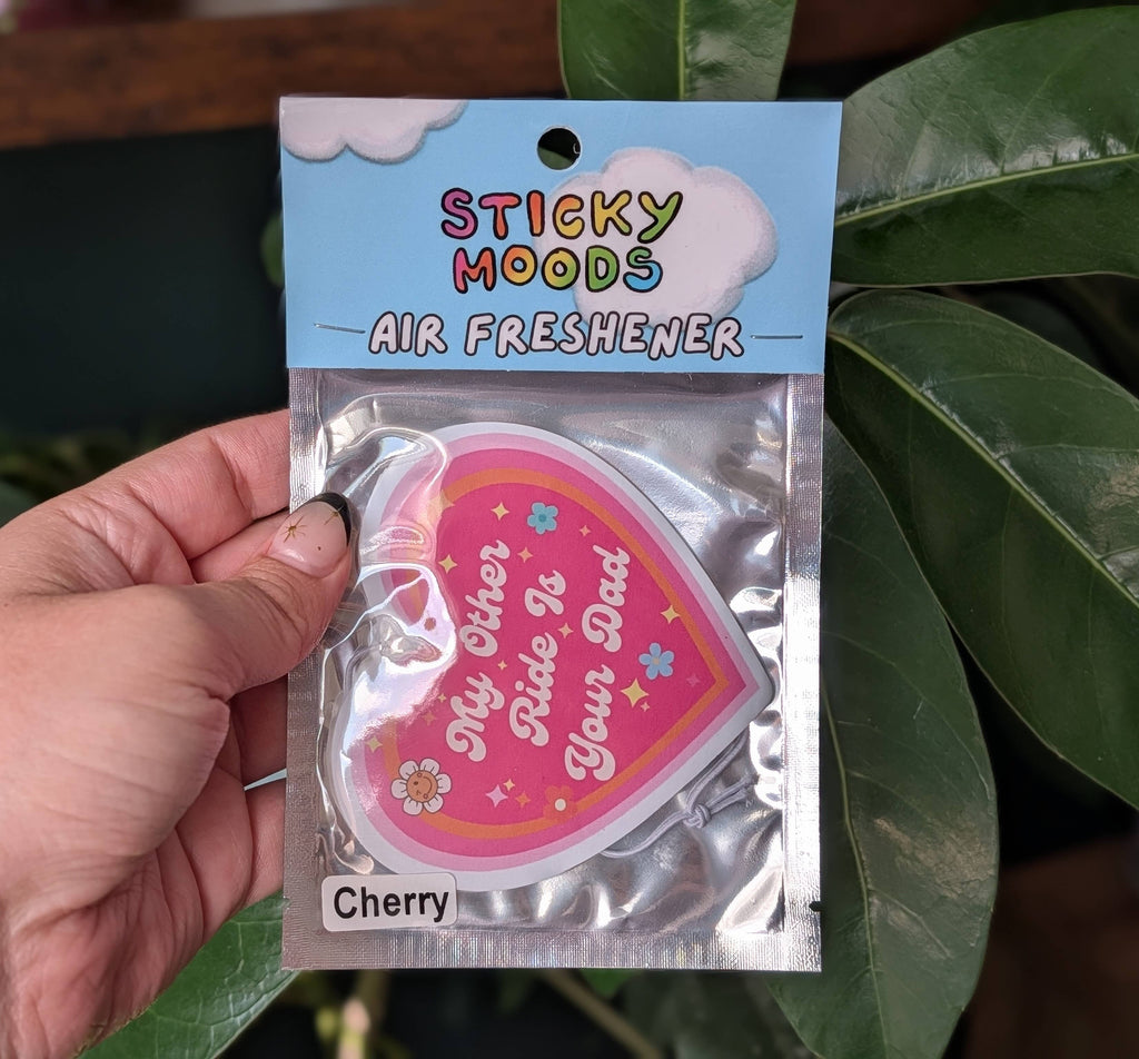 My Other Ride Is Your Dad Funny Car Air Freshener