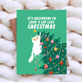 Beginning To Look A lot - Christmas Card