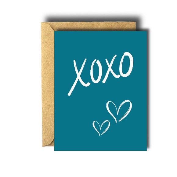 XOXO Love Greeting Card