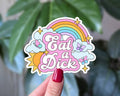 Eat a Dick Sticker, Funny Sassy Rude Adult Humor Sticksr: Loose