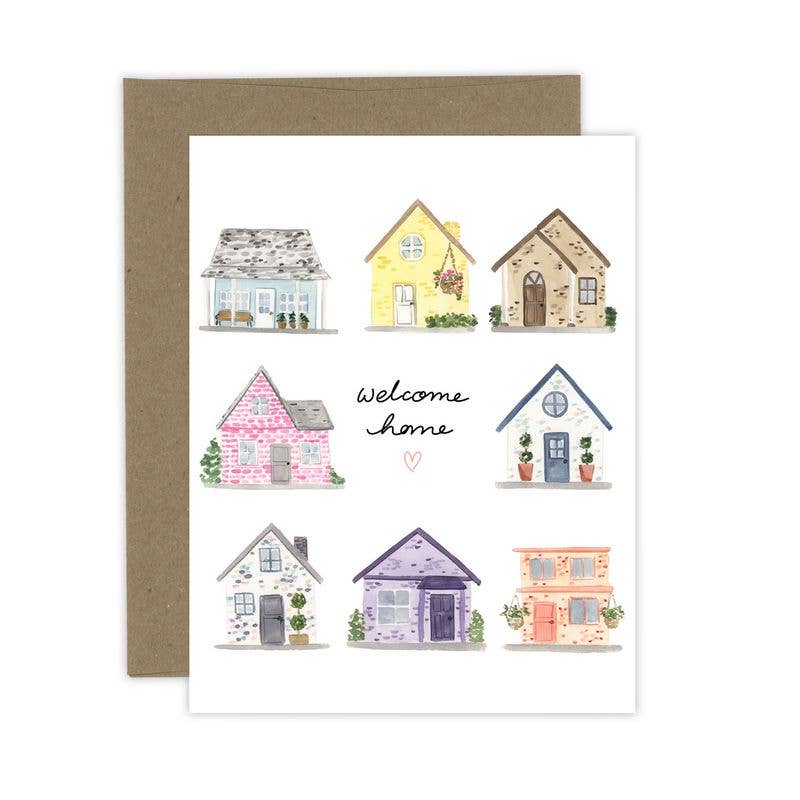 Welcome Home Cottages New House Card