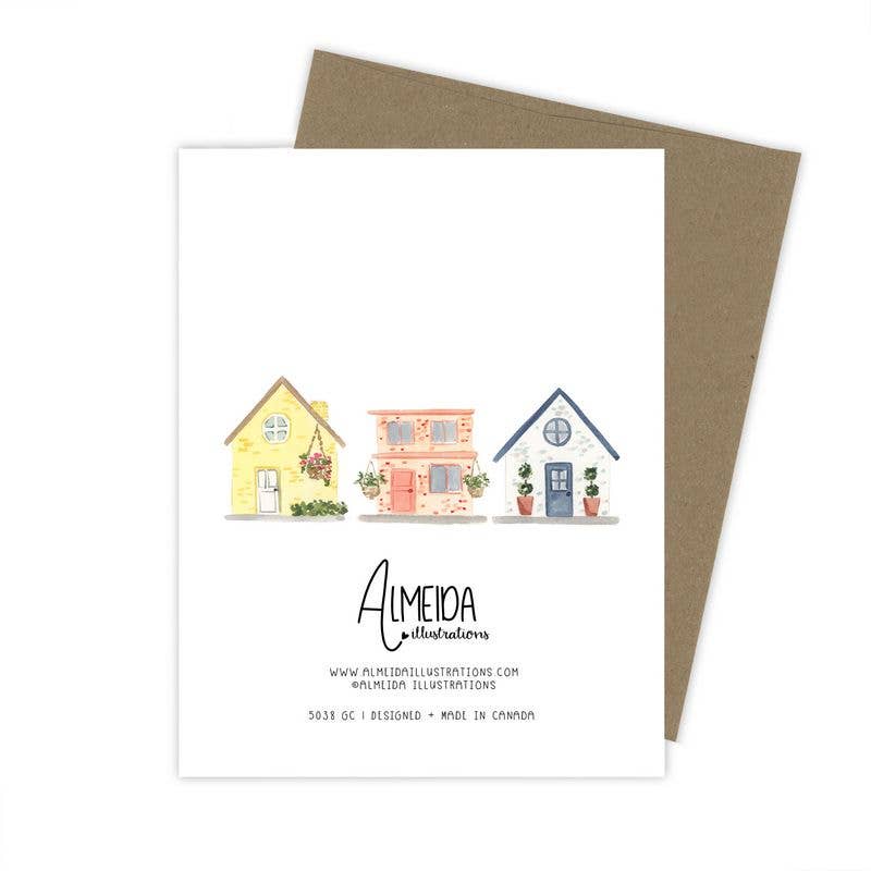 Welcome Home Cottages New House Card