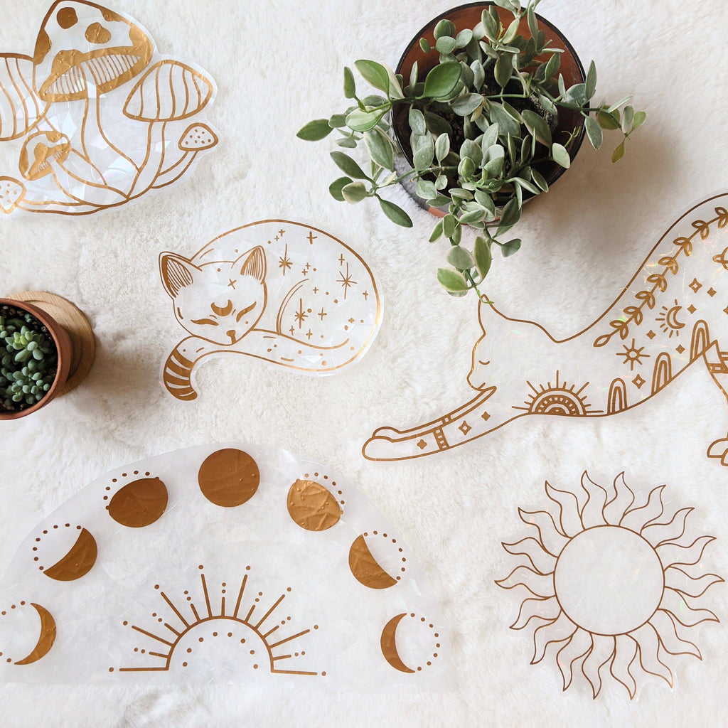 Tea Cup Suncatcher | Window Cling | Rainbow Maker Sticker
