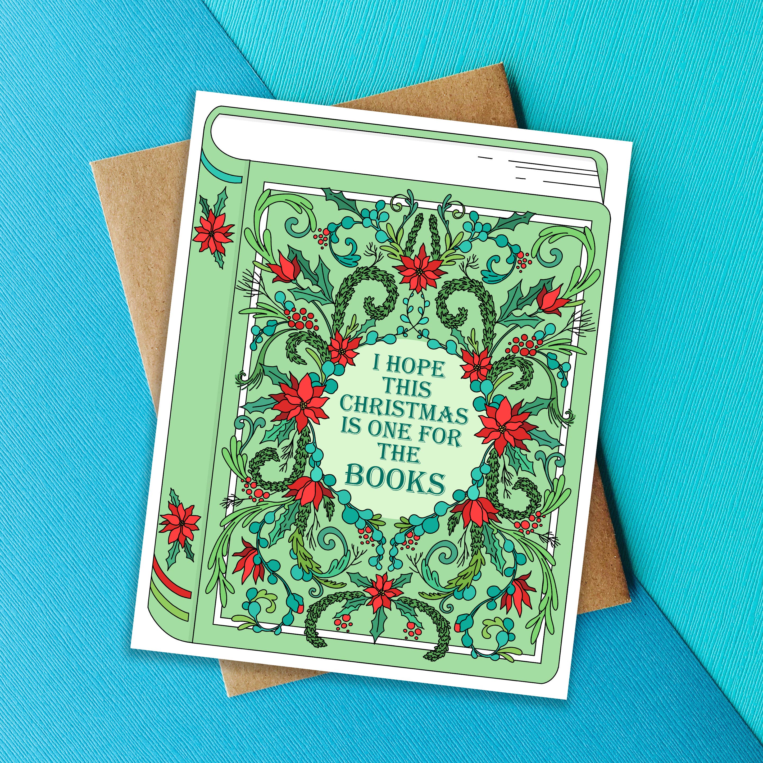 For the Books - Christmas Card