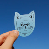 Snitty Kitty "No" Sticker