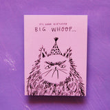 Big Whoop - Birthday Greeting Card