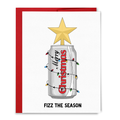 Fizz the Season Soda Christmas Card