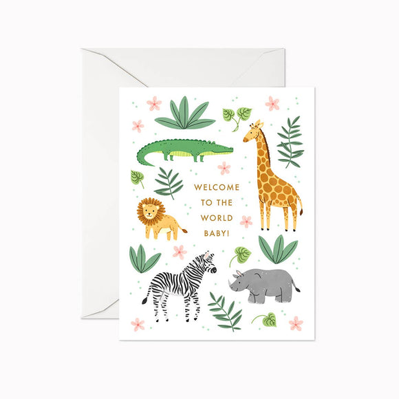 Safari Baby | Greeting Card