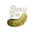Pickle Girl Sticker