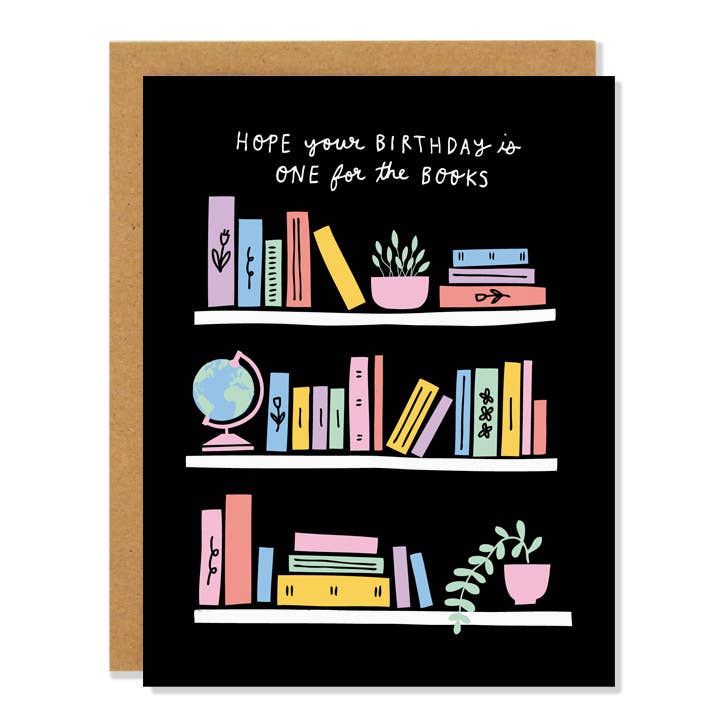 One for the Books - Birthday Cad