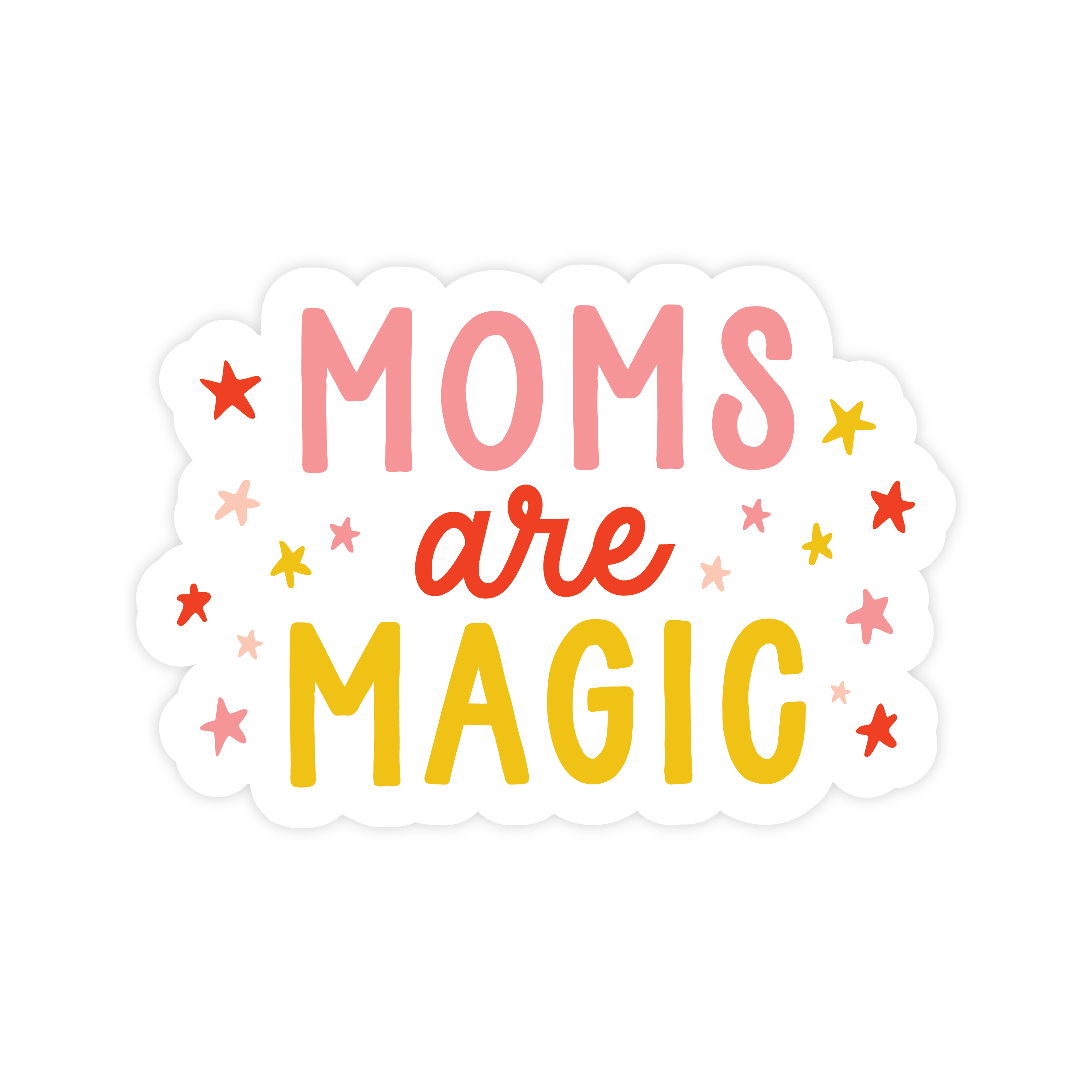 Moms Are Magic Sticker