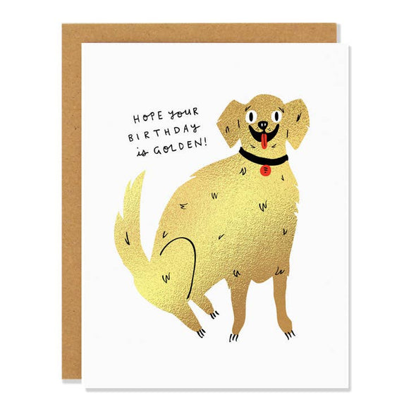 Golden Birthday - Greeting Card