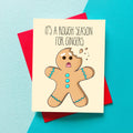 Rough Season For Gingers - Card