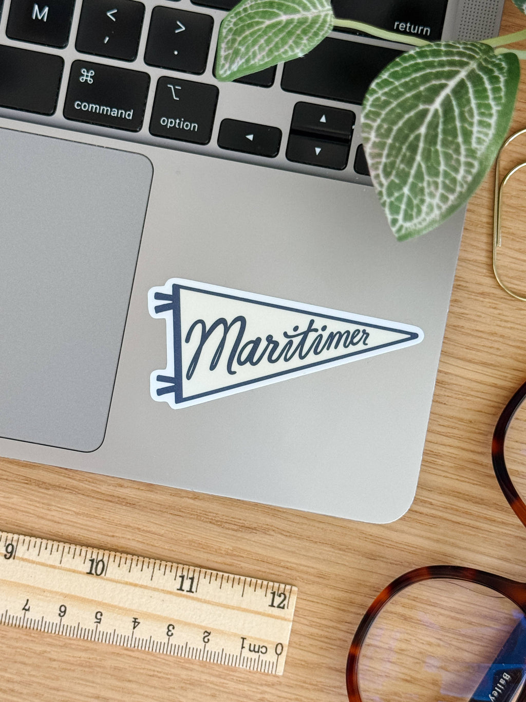 Maritimer - Nautical Pennant Vinyl Sticker