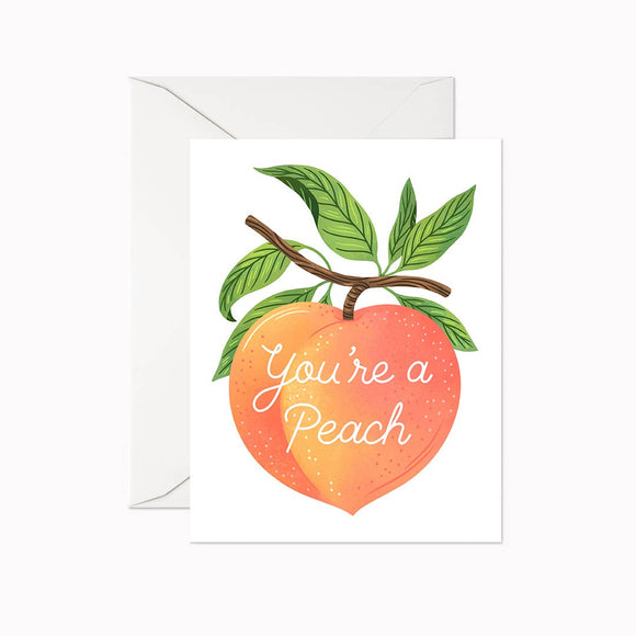 You're a Peach | Greeting Card