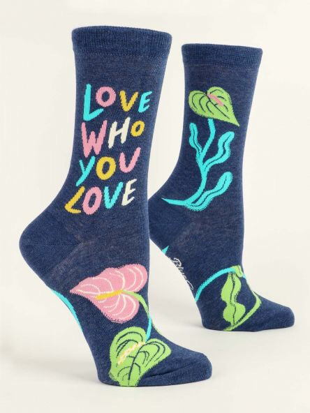 Blue Q Women’s Socks-Love Who You Love