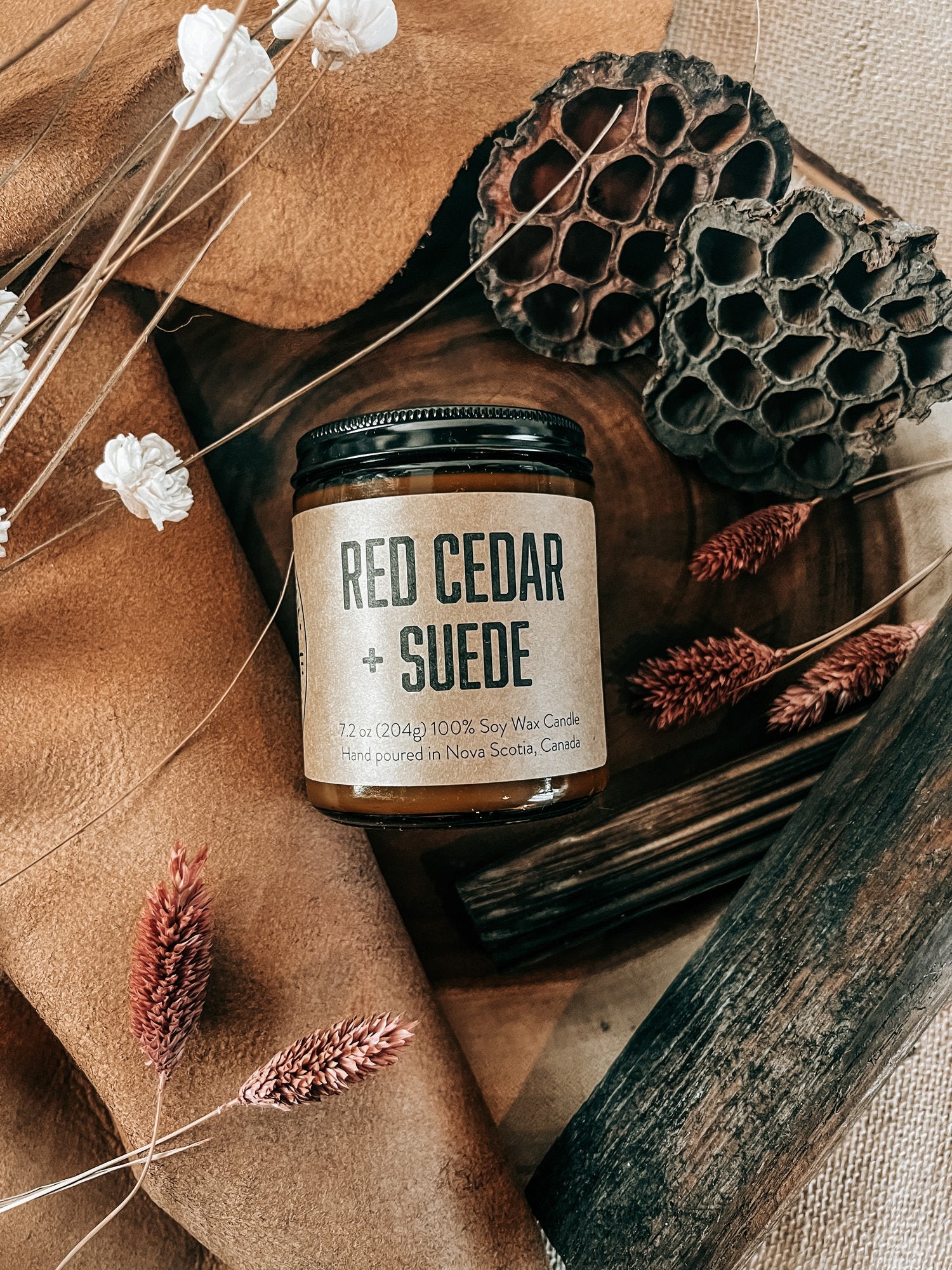 Red Cedar + Suede Lawrencetown Candle Co
