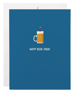 Card - Happy Beer-thday