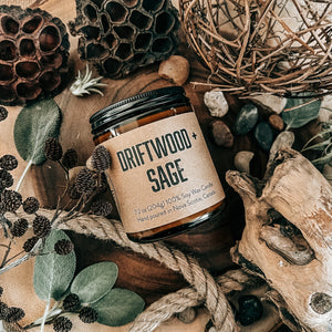 Driftwood Sage Lawrencetown Candle Co