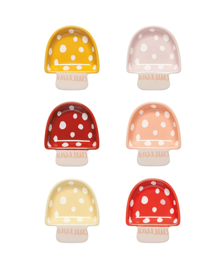 Individual Toadstool Mushroom Pinch Bowl