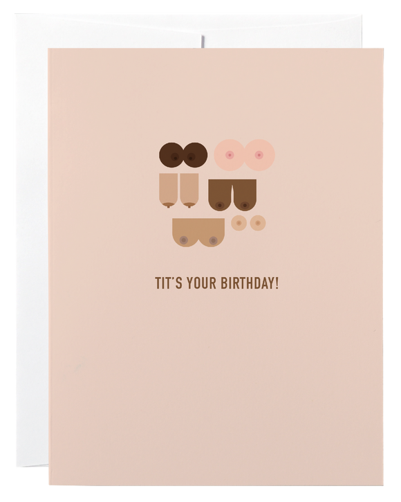 Card - Tits Your Birthday
