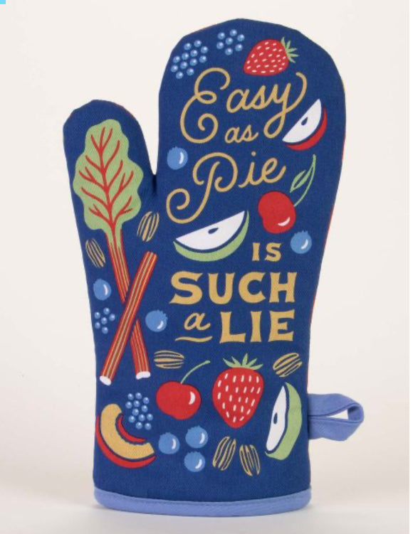 Easy As Pie, Is Such A Lie Oven Mitt