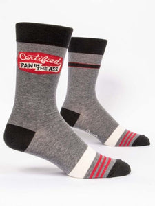 Certified Pain In The Ass Men’s Socks