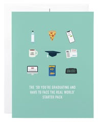 Card - graduation starter pack
