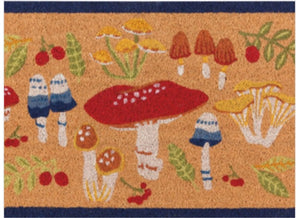 Field of Mushrooms Doormat