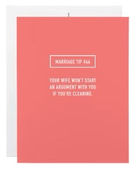 Card - Marriage tip #46