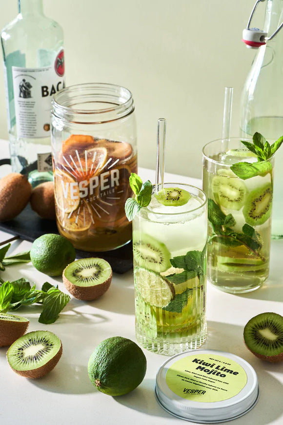 Vesper Craft Cocktail - Kiwi Lime Mojito