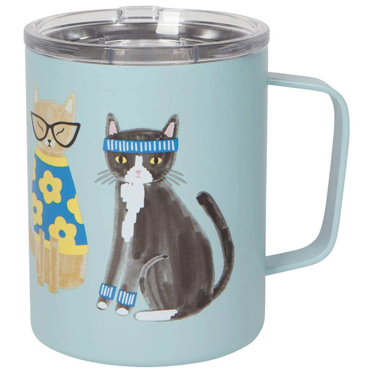 Feline Fine Travel Mug
