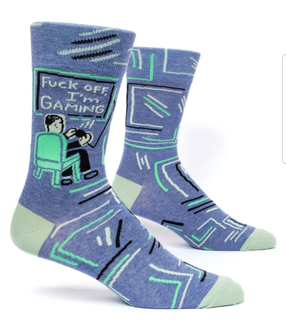 Fuck Off I’m Gaming Men’s Socks