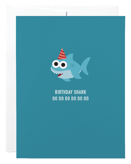 Card - Birthday Shark