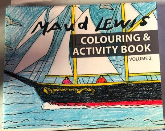 Maud Lewis Coloring and Activity Book Volume 2