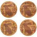 Coaster Set - Timber