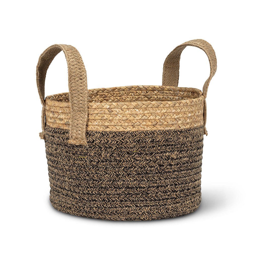 Round Basket with Handles