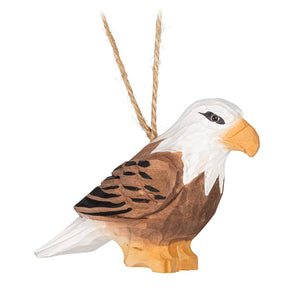 Bald Eagle Carved Ornament