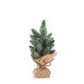 Snowy Tree with Burlap Base